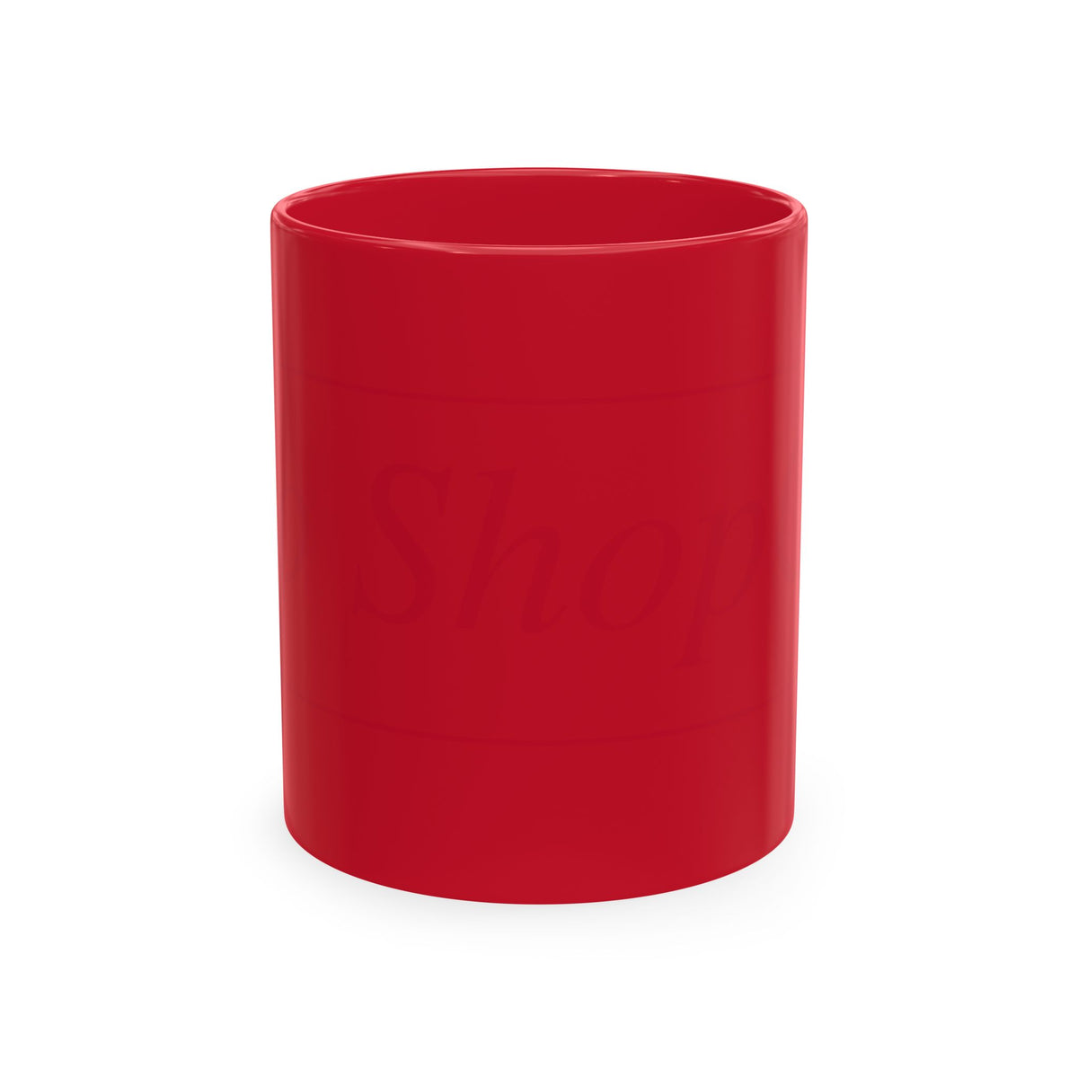 No ShopCo Logo 11oz mug, red logo – photo 11