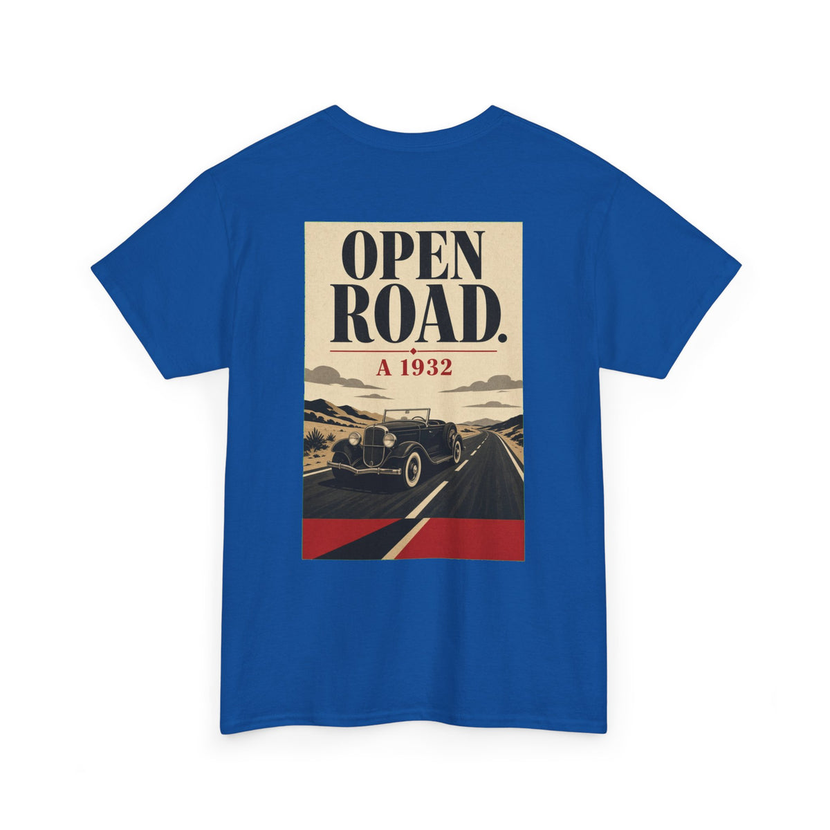 No ShopCo Open Road retro automotive T-shirt – photo 13