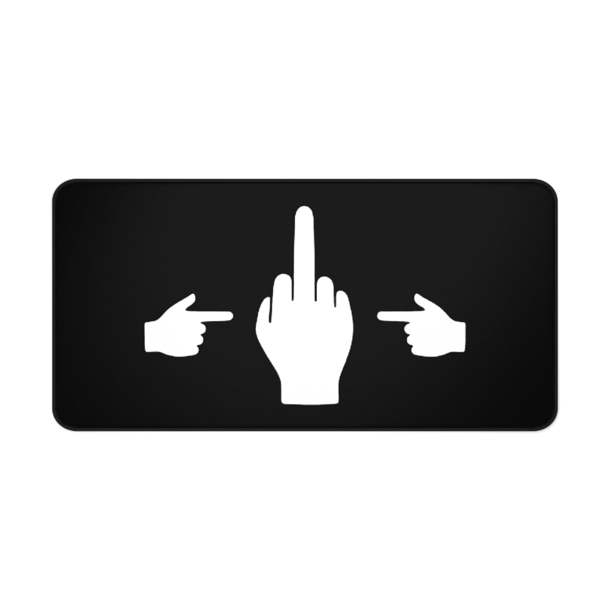 No ShopCo Pointer Finger black desk mat – photo 3