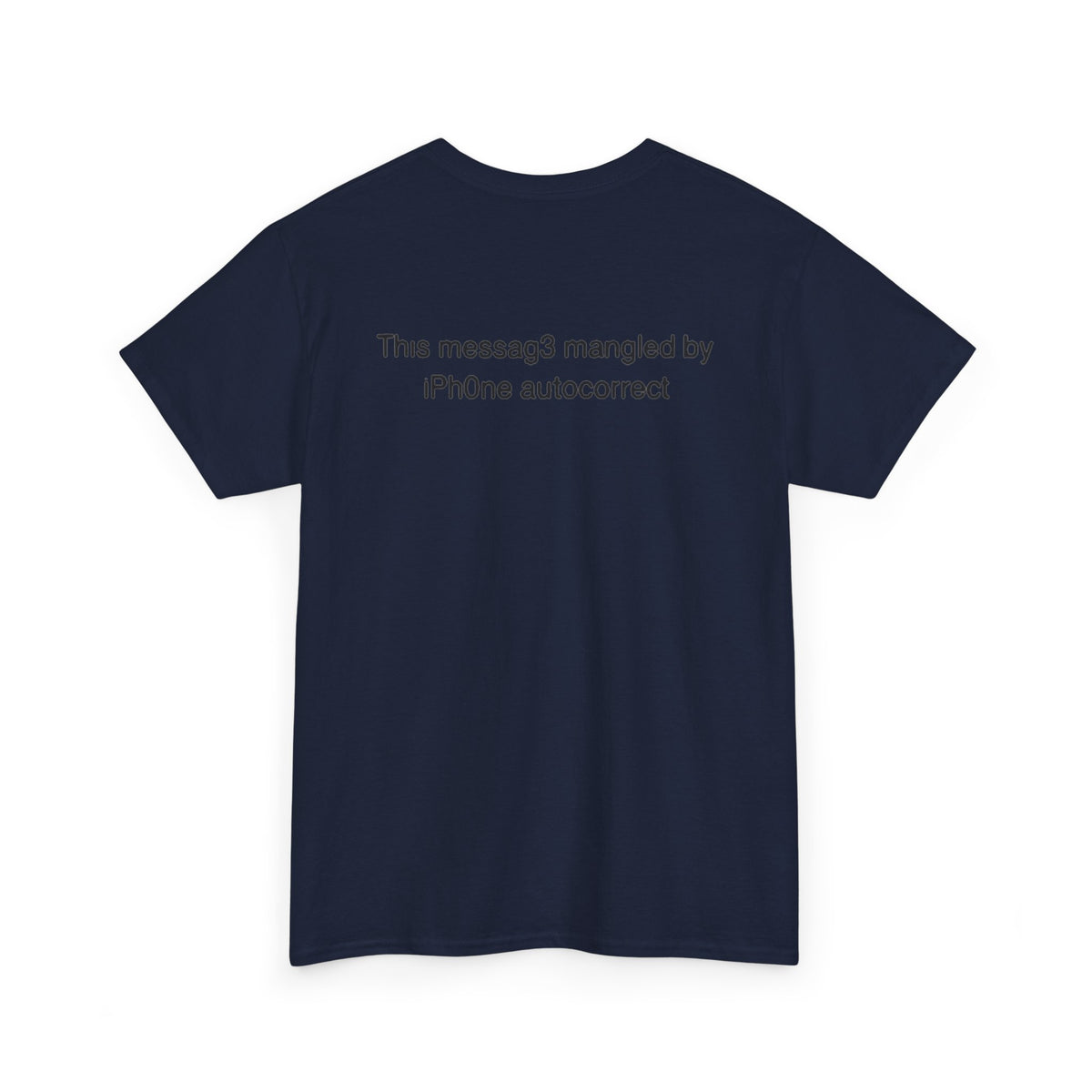 No ShopCo Autocorrect Humor T-shirt, black graphic – photo 14