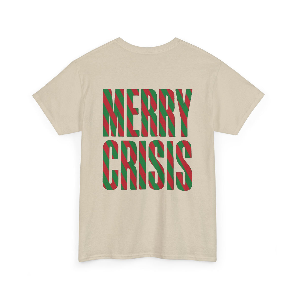 No ShopCo Merry Crisis T-shirt, red & green, green logo – photo 14