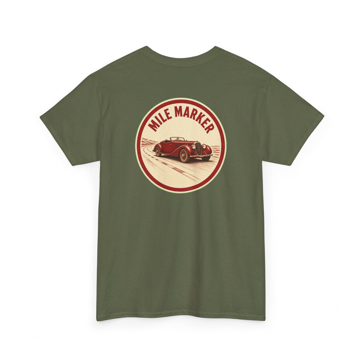 No ShopCo Mile Marker retro automotive T-shirt – photo 2