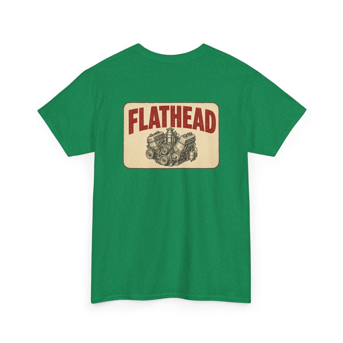No ShopCo Flathead T-shirt, red logo – photo 20