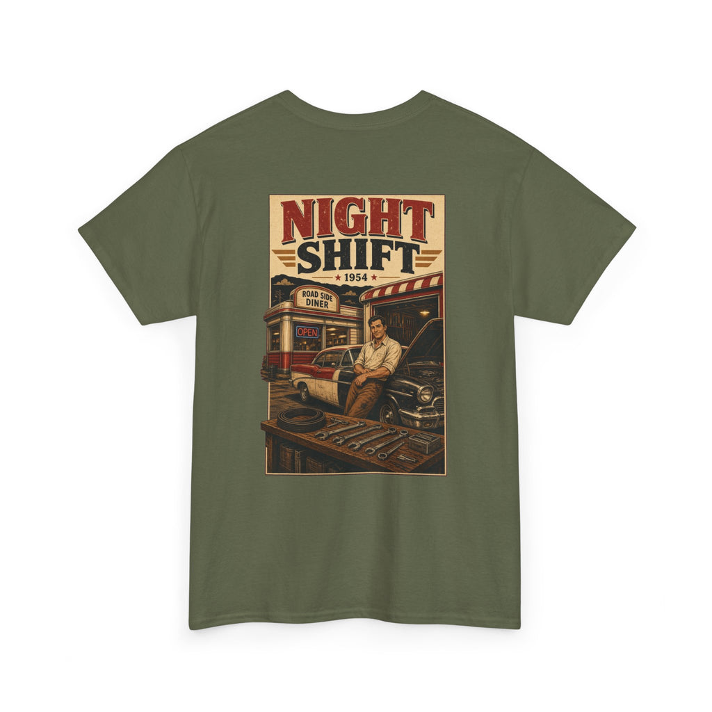 No ShopCo Night Shift T-shirt, black logo – photo 14