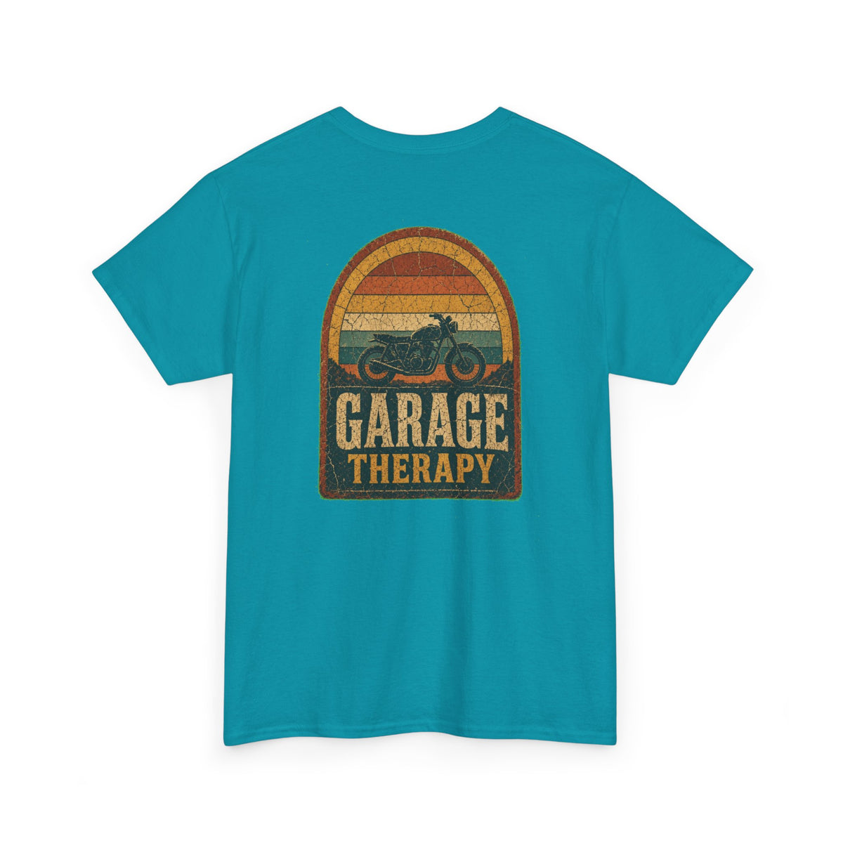 No ShopCo Garage Therapy motorcycle T-shirt – photo 2