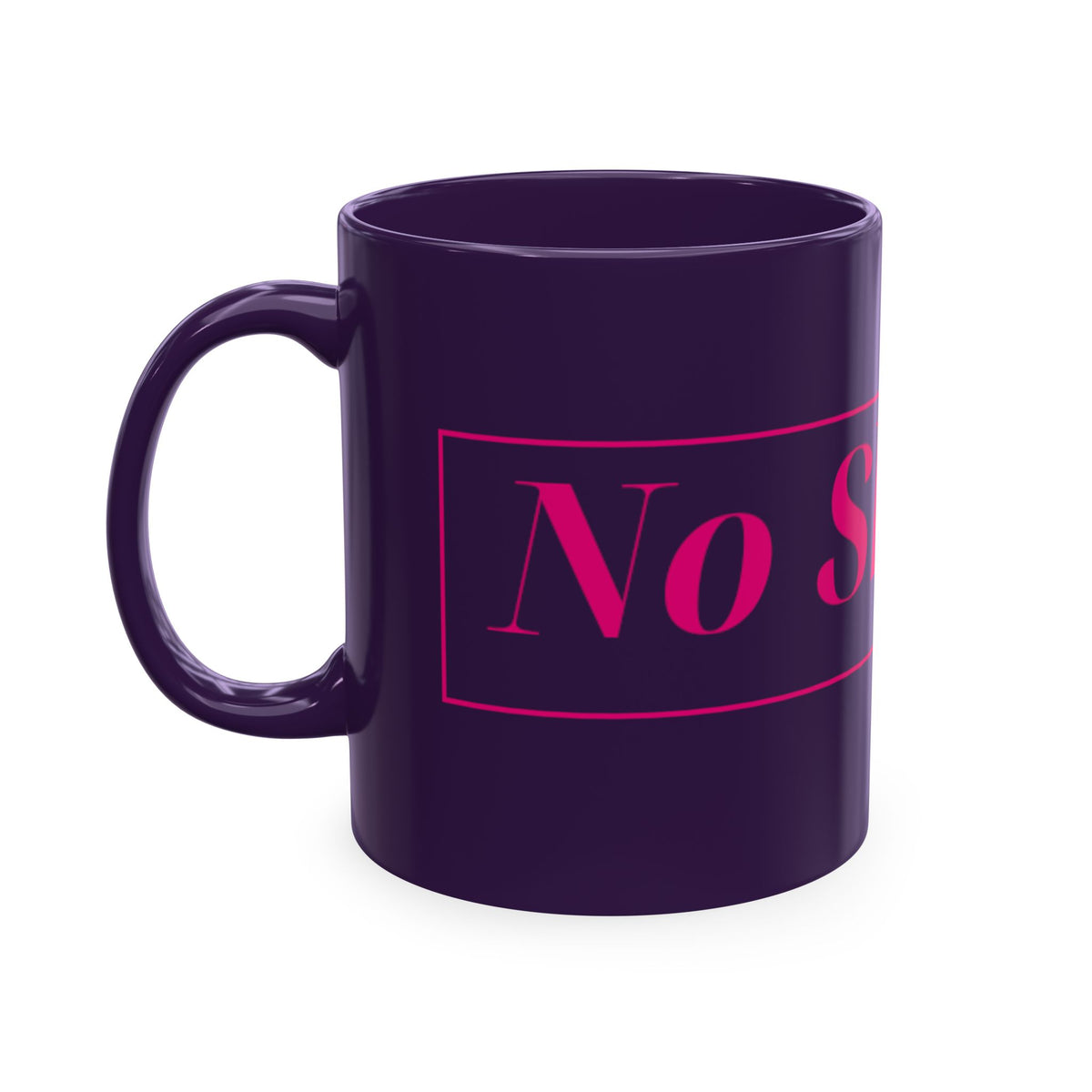 No ShopCo Logo 11oz mug, fuchsia logo – photo 36