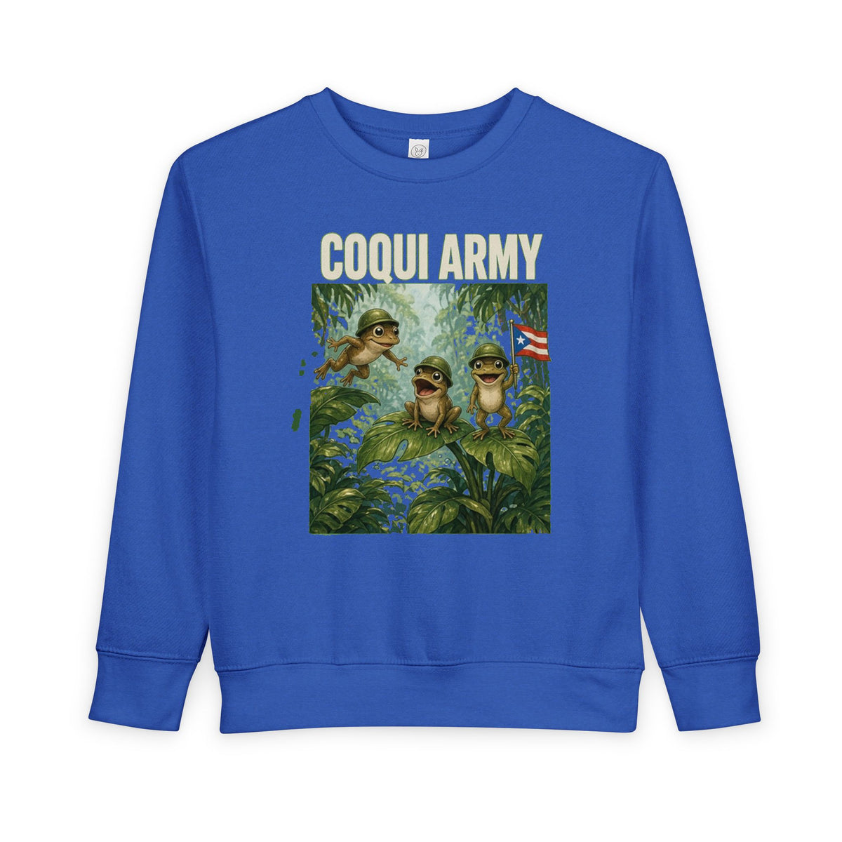 No ShopCo Coquí Army toddler sweatshirt – photo 2