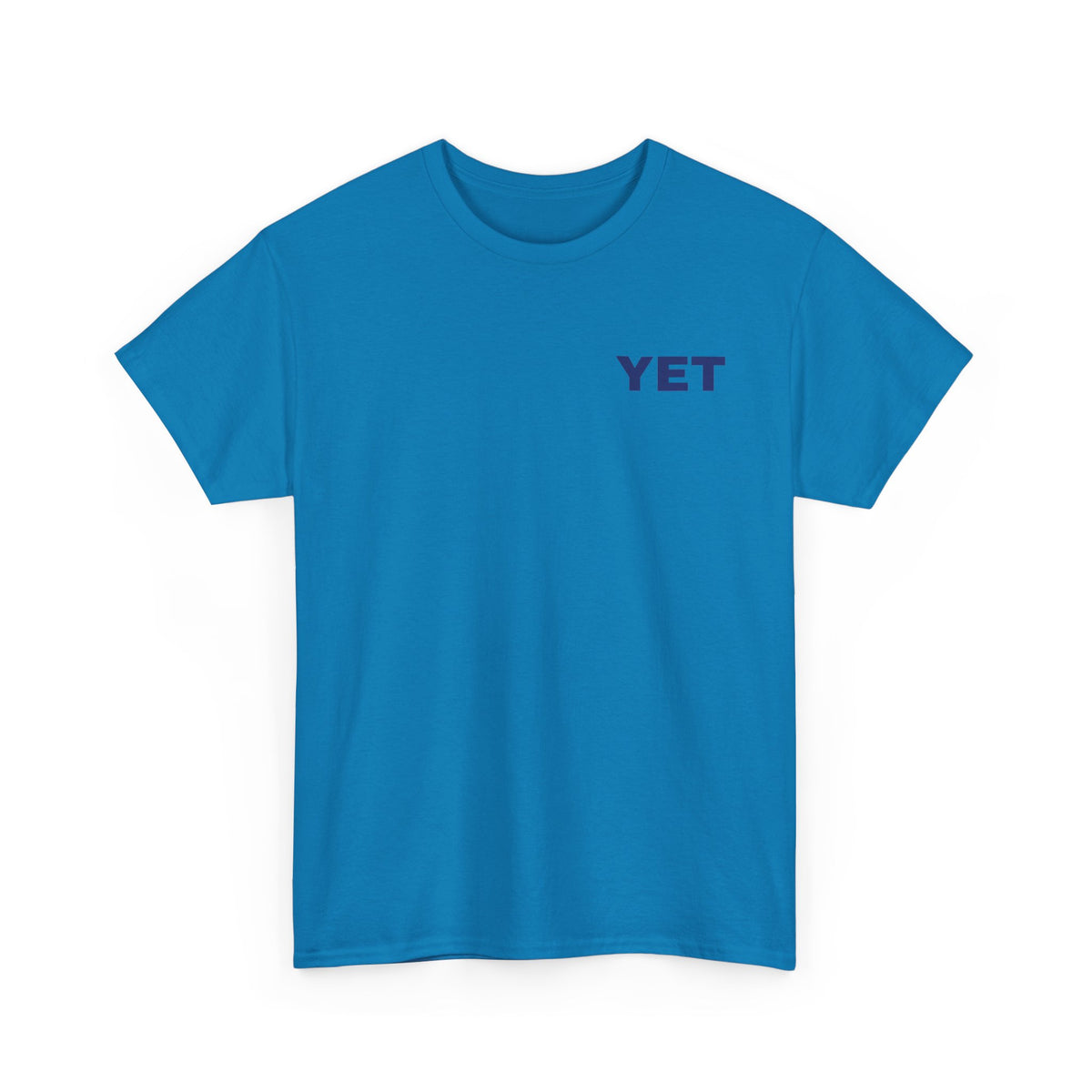 No ShopCo YET T-shirt, blue lettering – photo 7