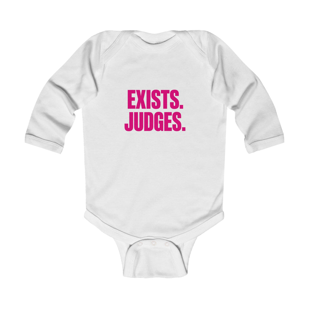 No ShopCo Exists. Judges. bodysuit, pink long-sleeve – photo 2