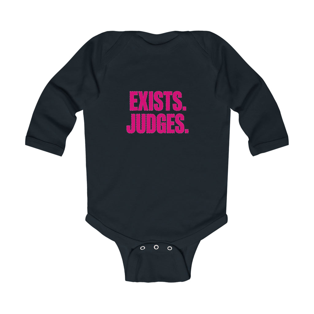 No ShopCo Exists. Judges. bodysuit, pink long-sleeve – photo 4