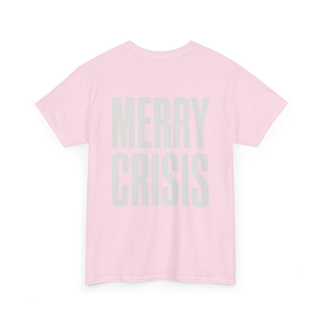 No ShopCo Merry Crisis T-shirt, white graphic – photo 12