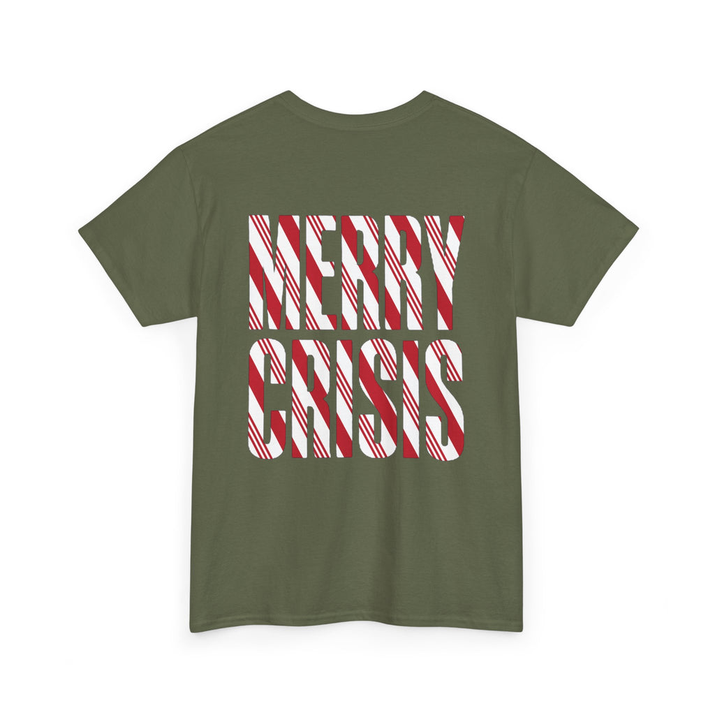 No ShopCo Merry Crisis T-shirt, red & white – photo 18