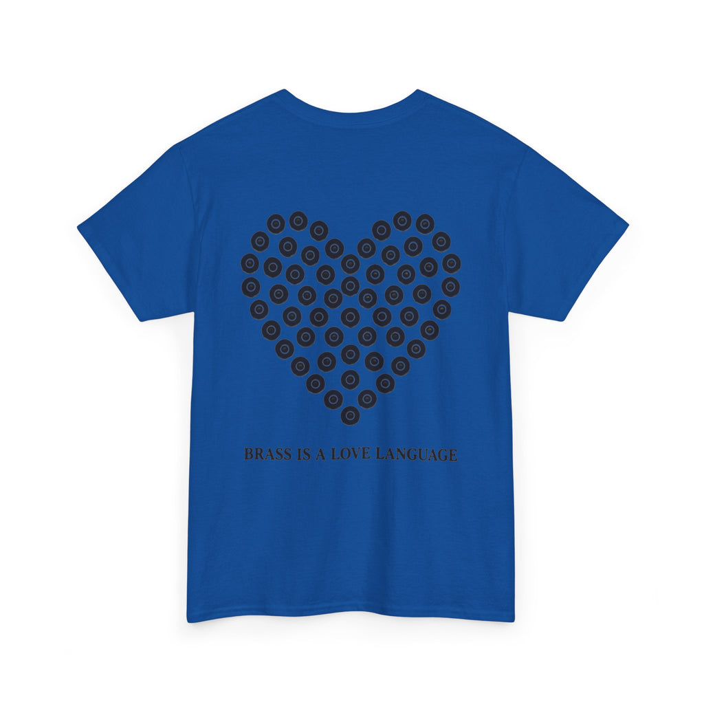 No ShopCo Brass Is A Love Language T-shirt, black back graphic – photo 6