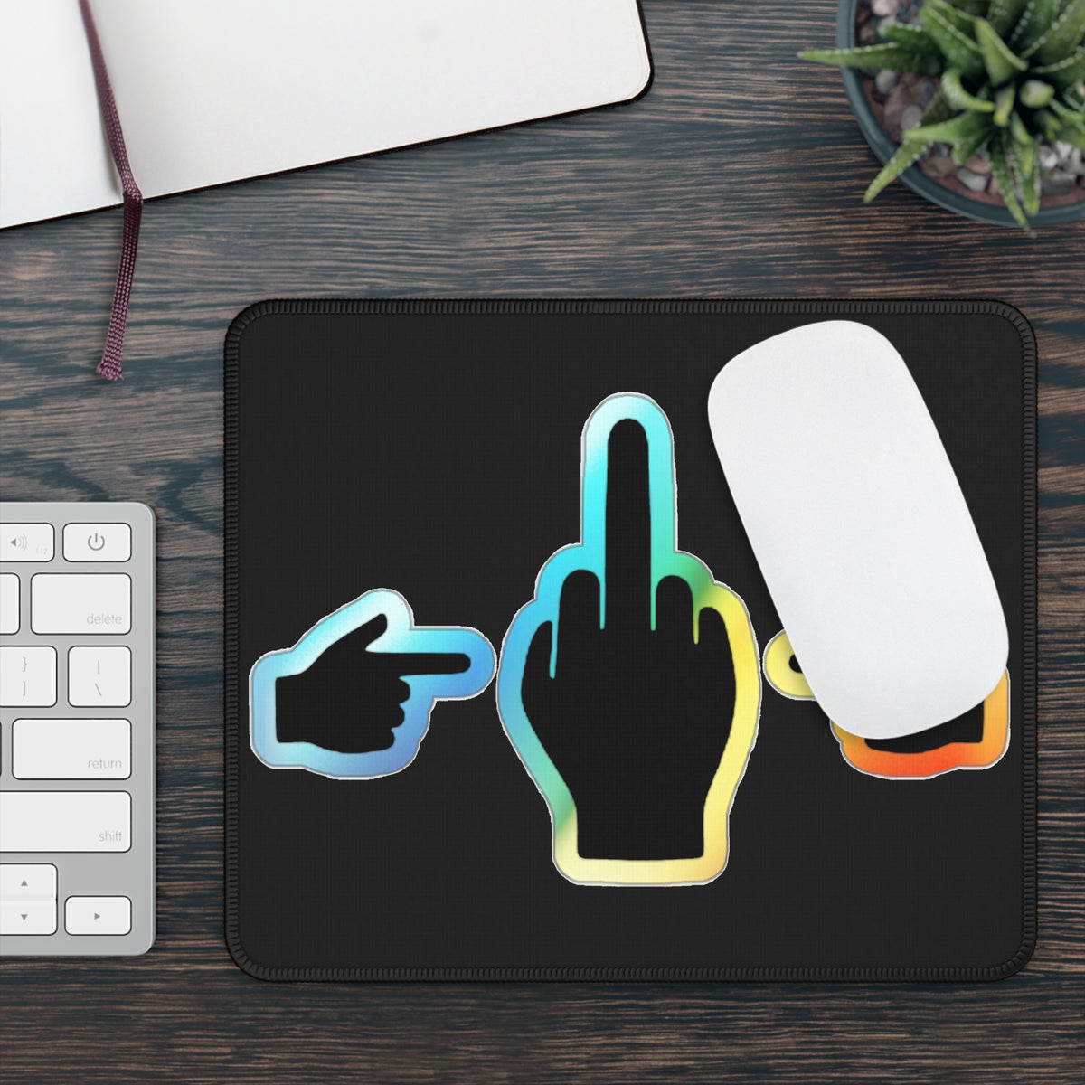 No ShopCo Pointer Finger hologram mouse pad – photo 3