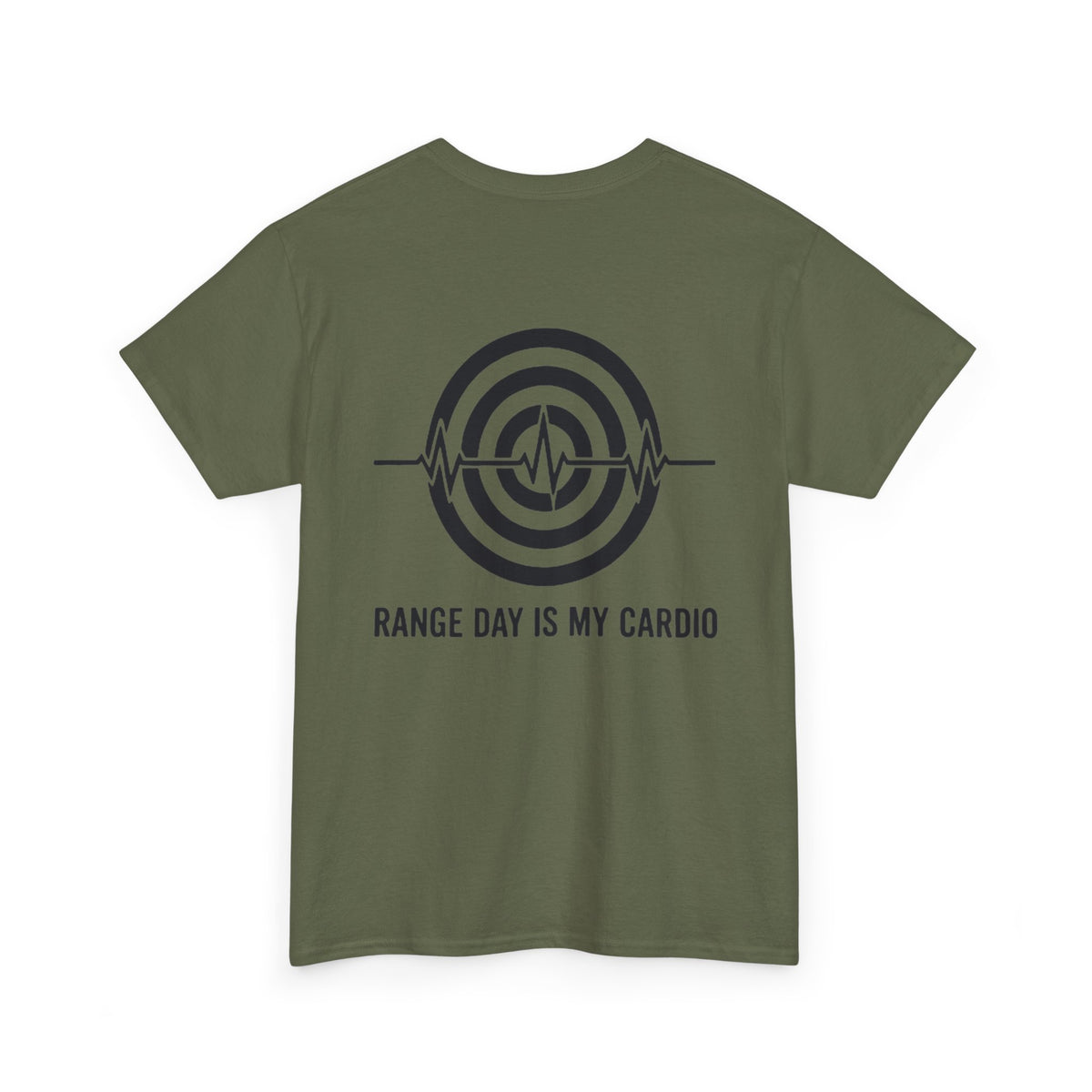 No ShopCo Range Day Is My Cardio T-shirt, black graphic – photo 9