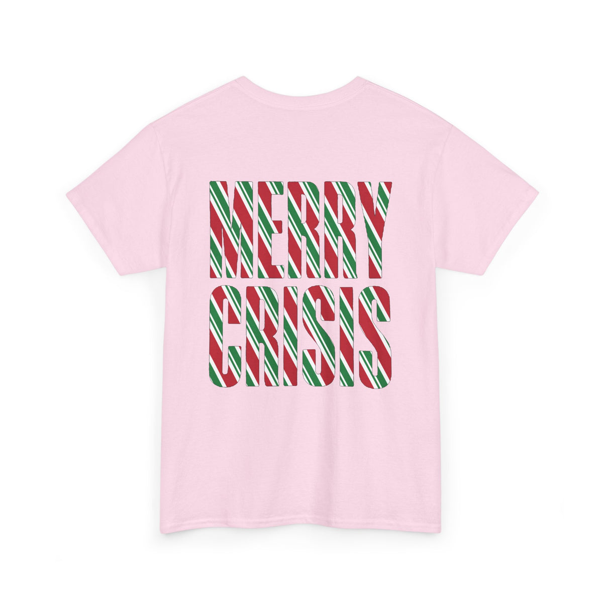 No ShopCo Merry Crisis T-shirt, tricolor, red logo – photo 17