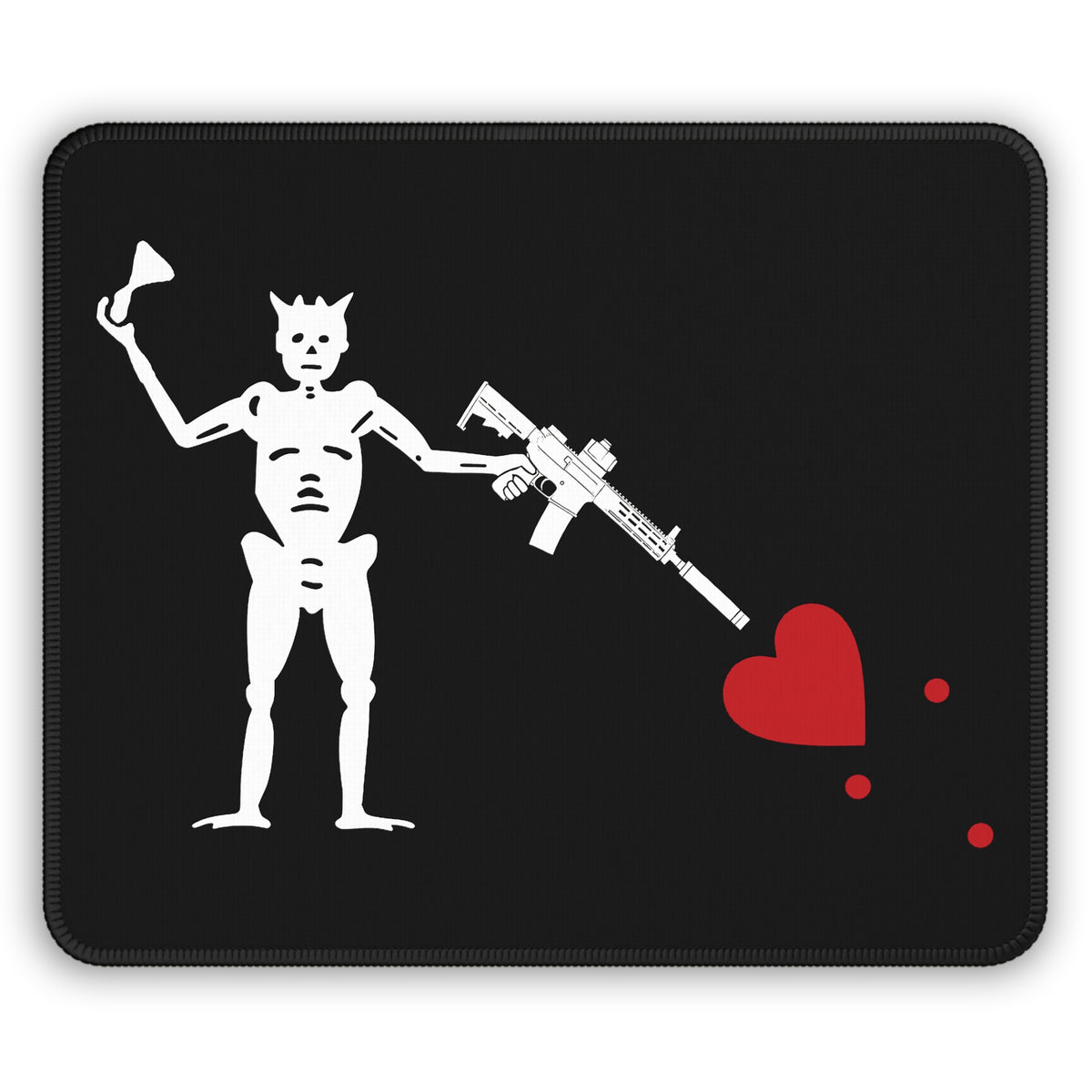 No ShopCo NFA Pirate gaming mouse pad, Hourglass Edition