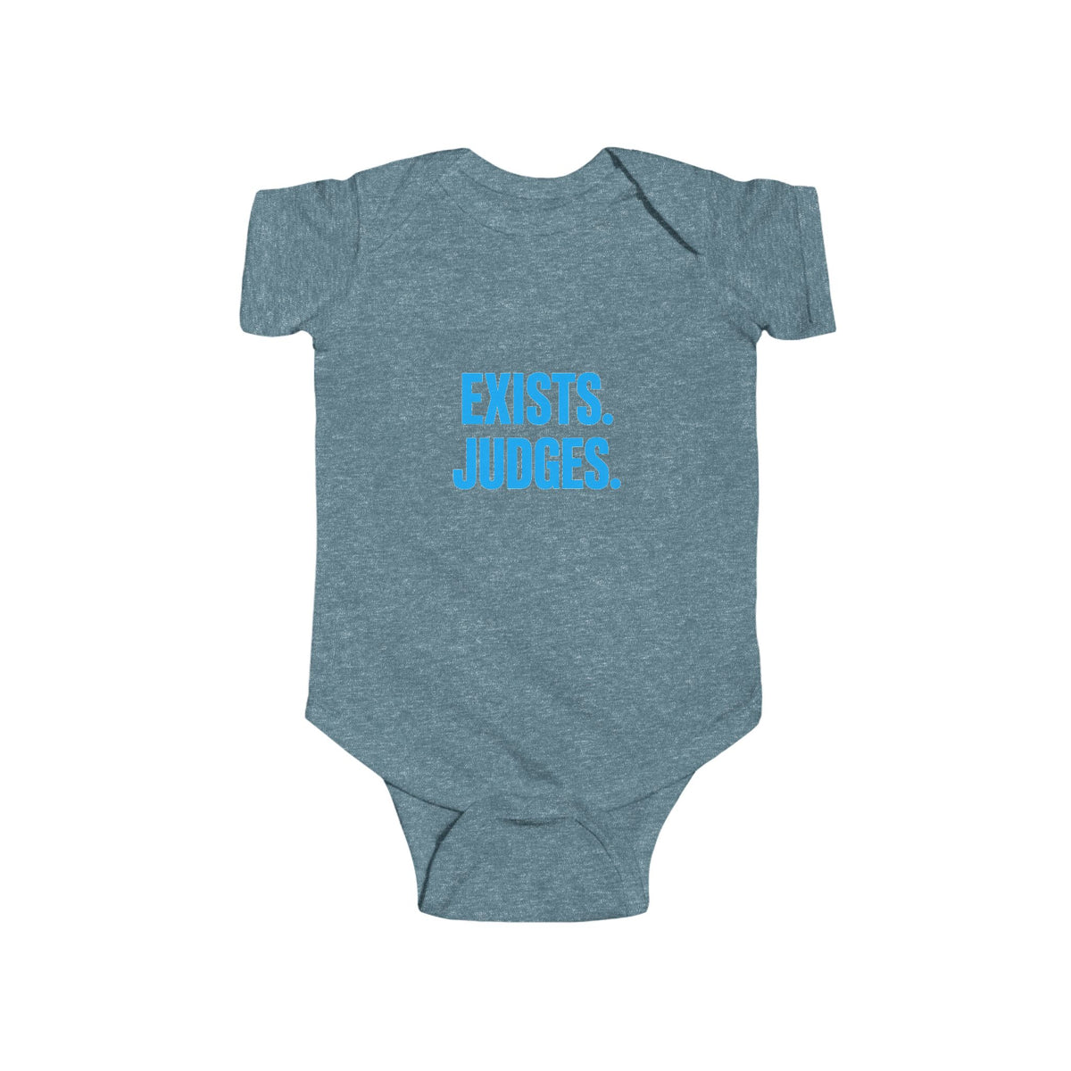No ShopCo Exists. Judges. bodysuit, blue short-sleeve – photo 5