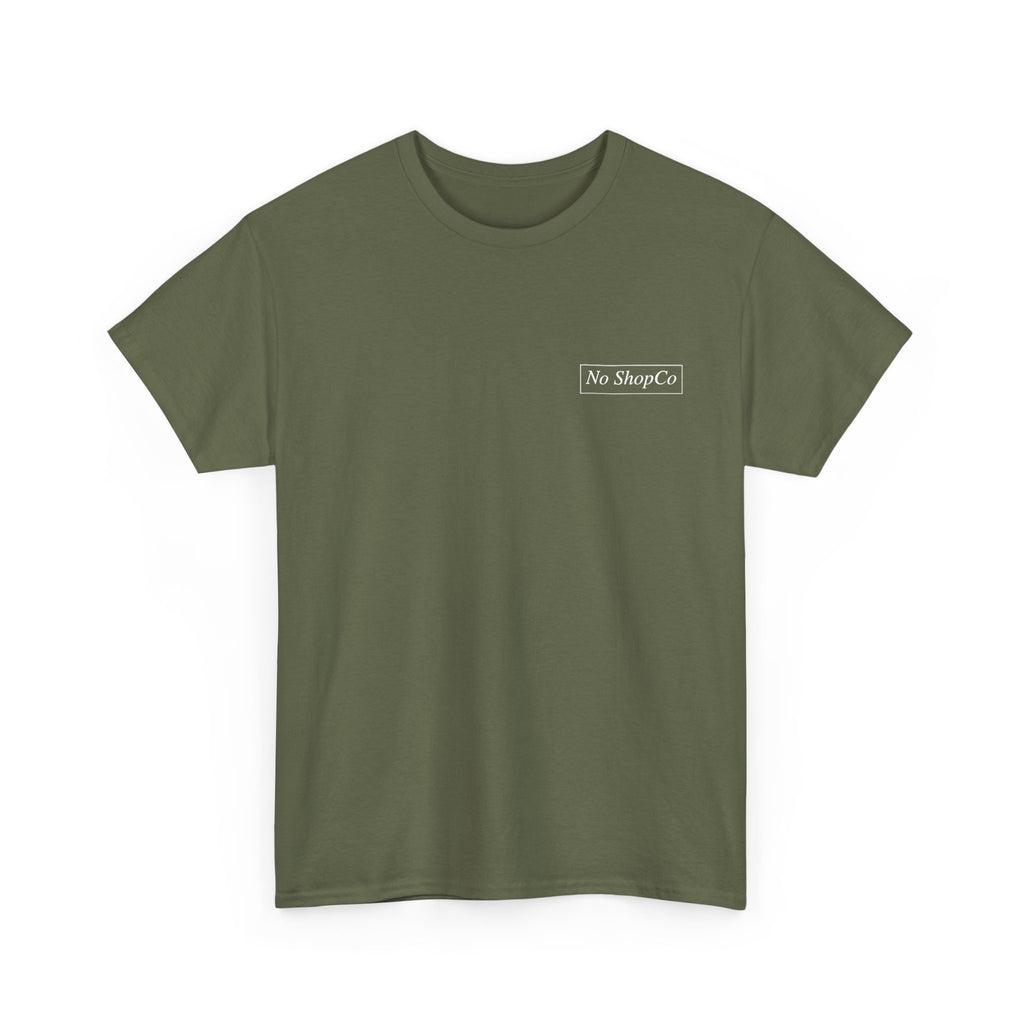 No ShopCo I'm Glad I Didn't Shave T-shirt, white graphic – photo 20