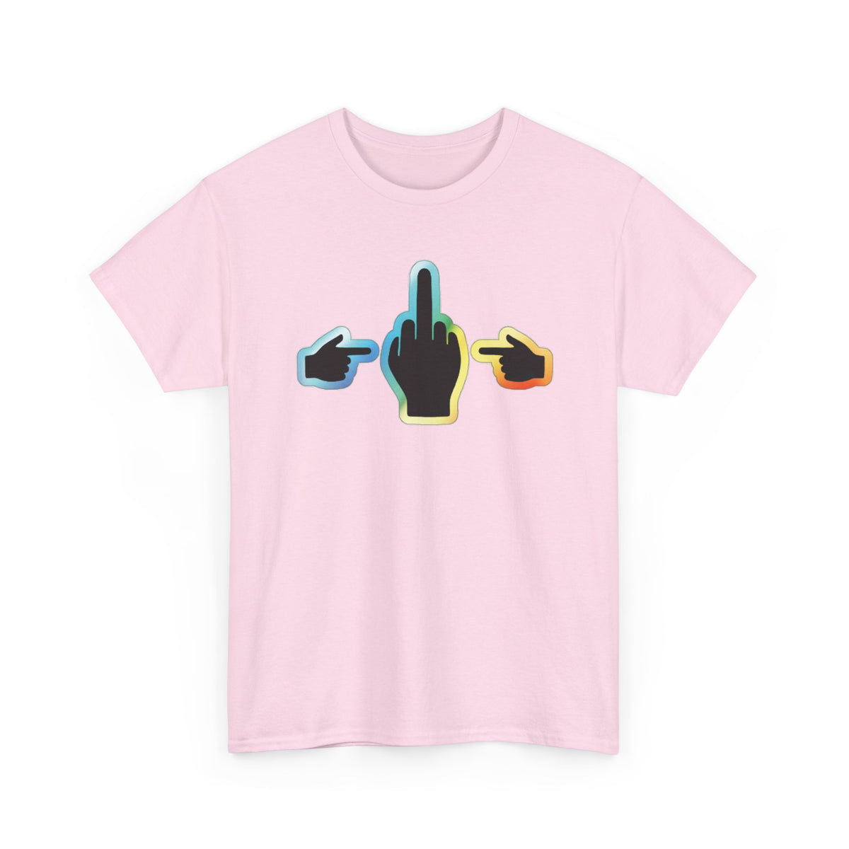 No ShopCo hologram Pointer Finger T-shirt – photo 5