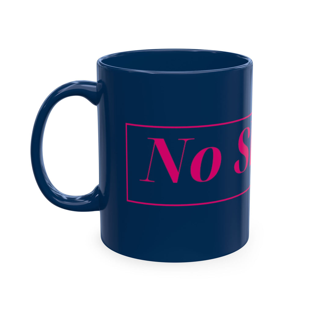 No ShopCo Logo 11oz mug, fuchsia logo – photo 30