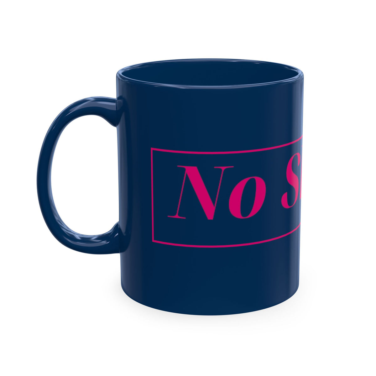No ShopCo Logo 11oz mug, fuchsia logo – photo 30