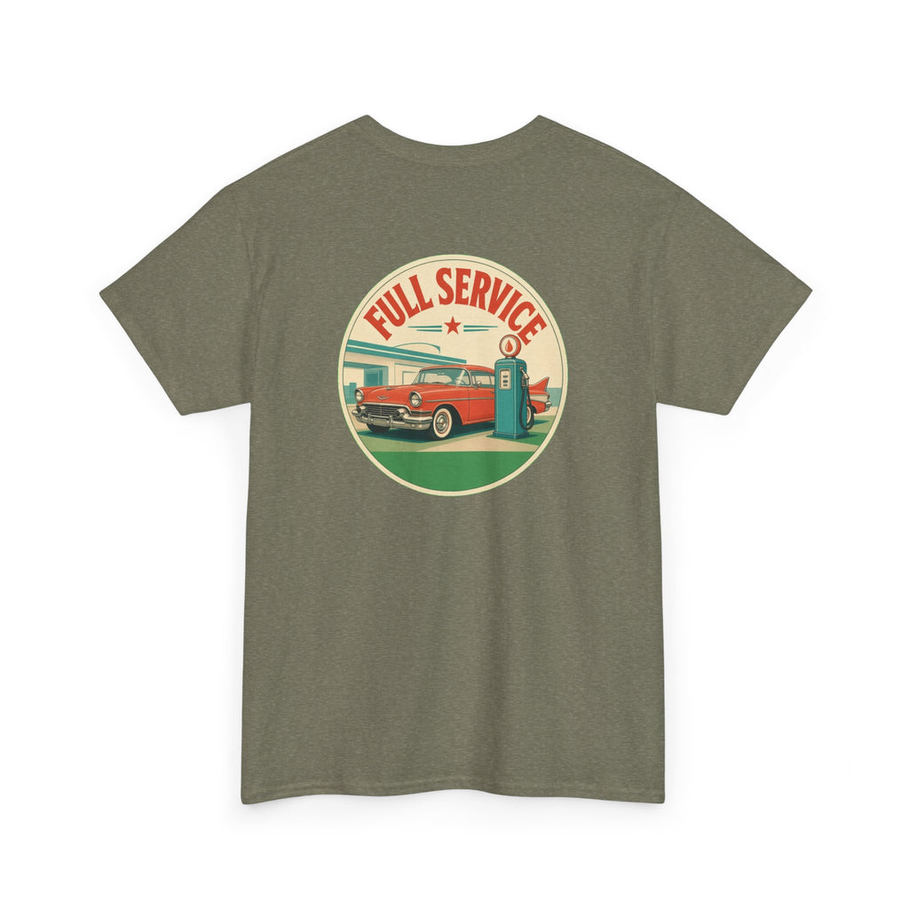 No ShopCo Full Service retro automotive T-shirt – photo 8