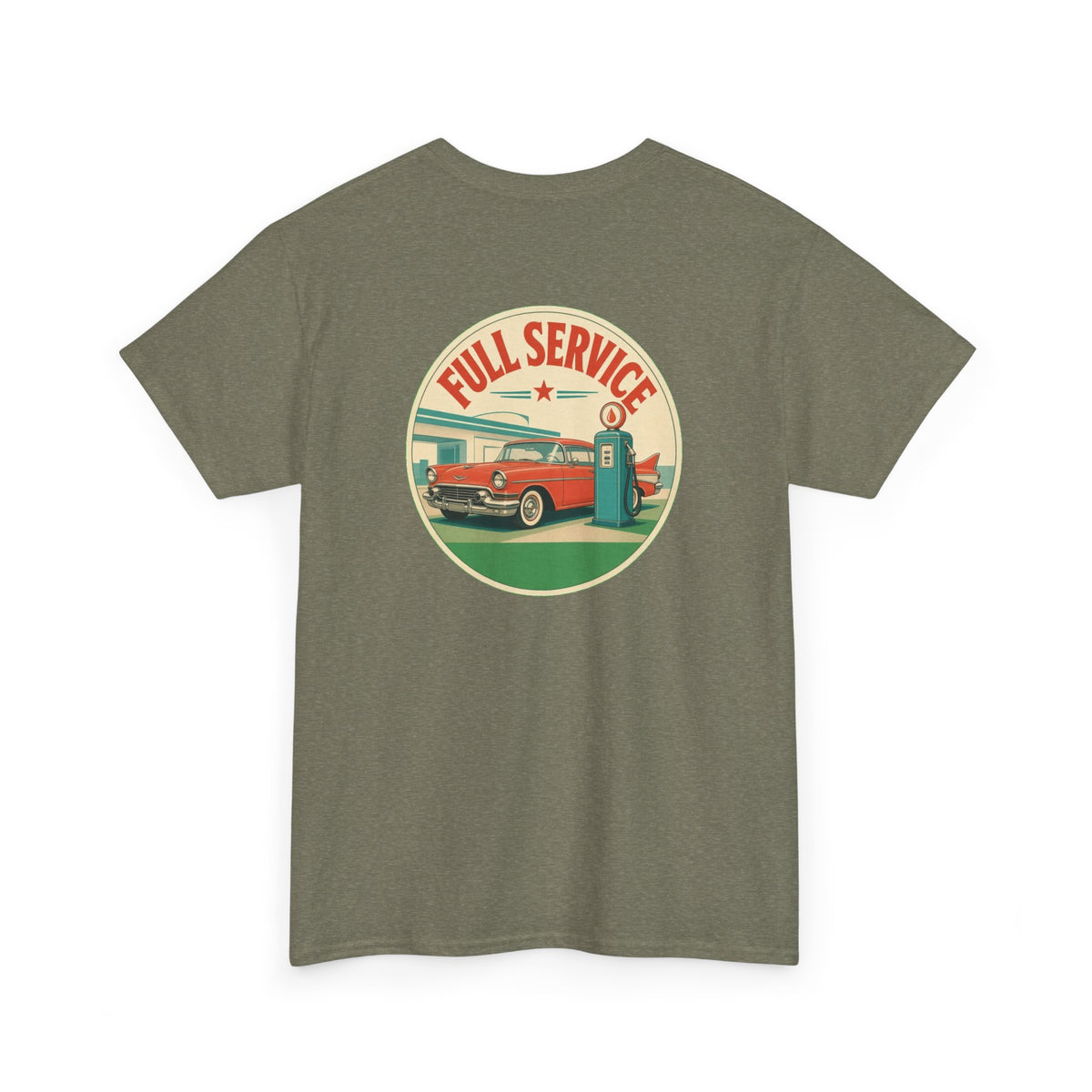 No ShopCo Full Service retro automotive T-shirt – photo 8