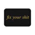 No ShopCo FYS 3 x 2 inch tactical patch, gold script on black