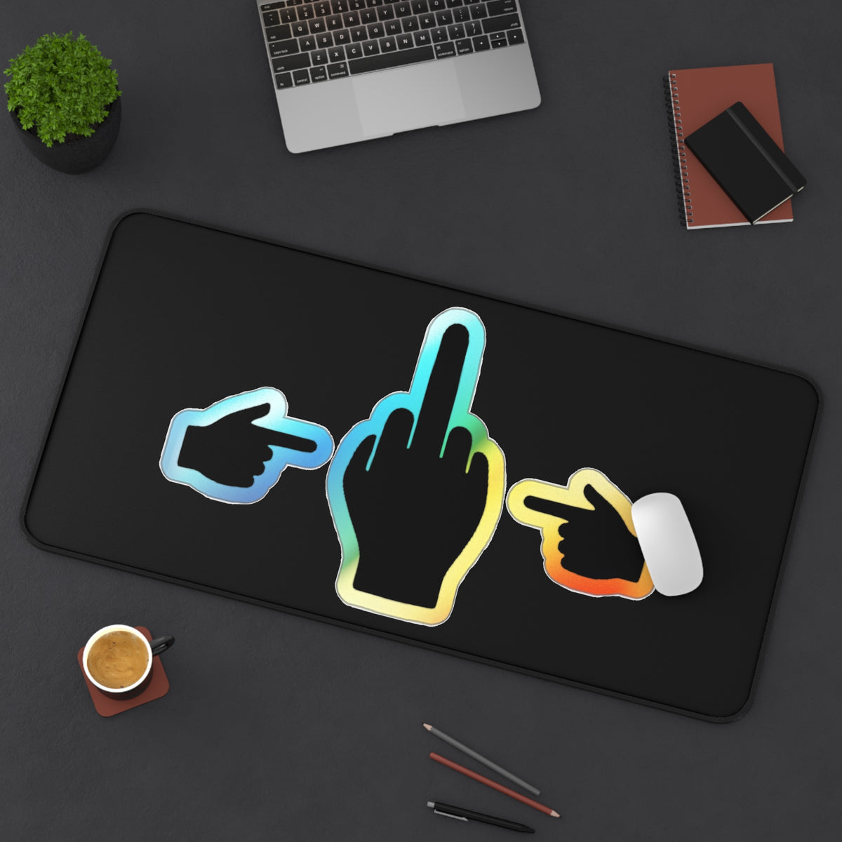 No ShopCo Pointer Finger hologram desk mat – photo 9
