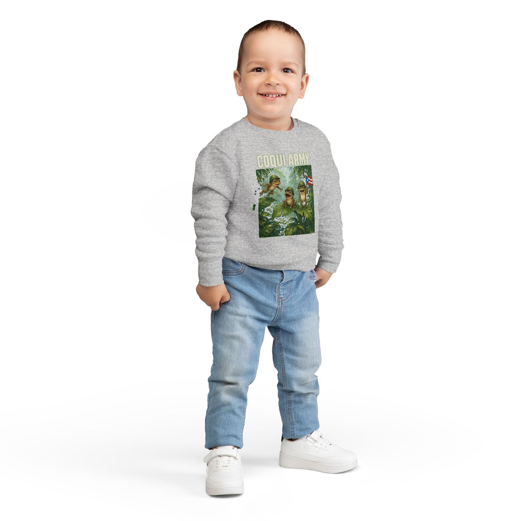 No ShopCo Coquí Army toddler sweatshirt – photo 8