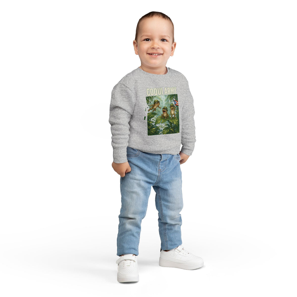 No ShopCo Coquí Army toddler sweatshirt – photo 8