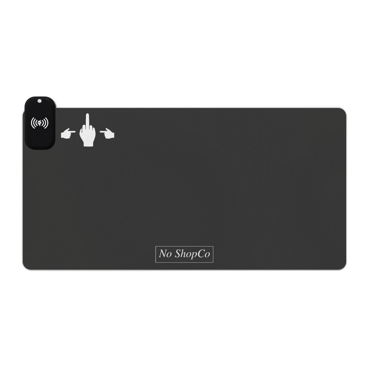 No ShopCo Pointer Finger RGB wireless-charging mouse pad – photo 6