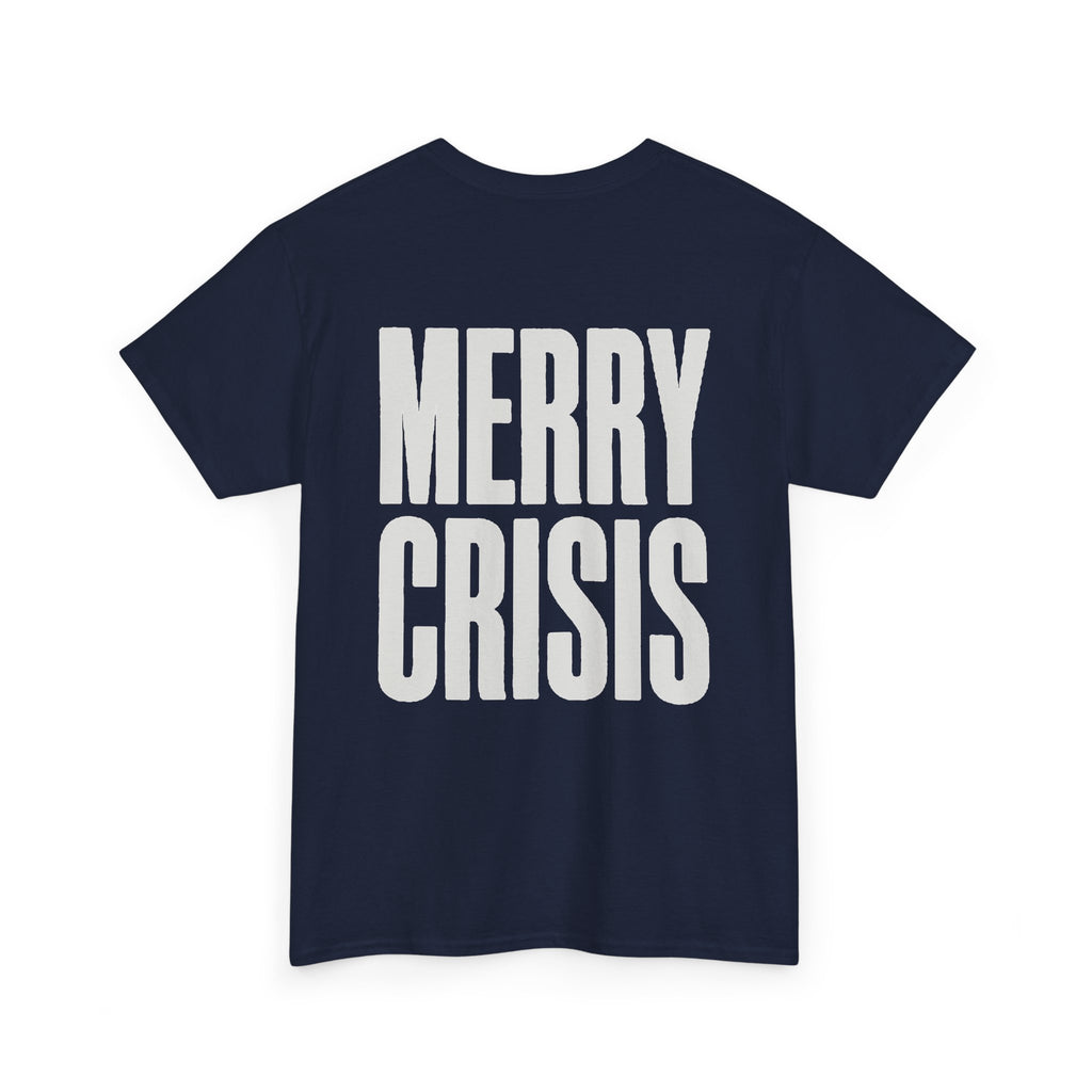 No ShopCo Merry Crisis T-shirt, white graphic – photo 14