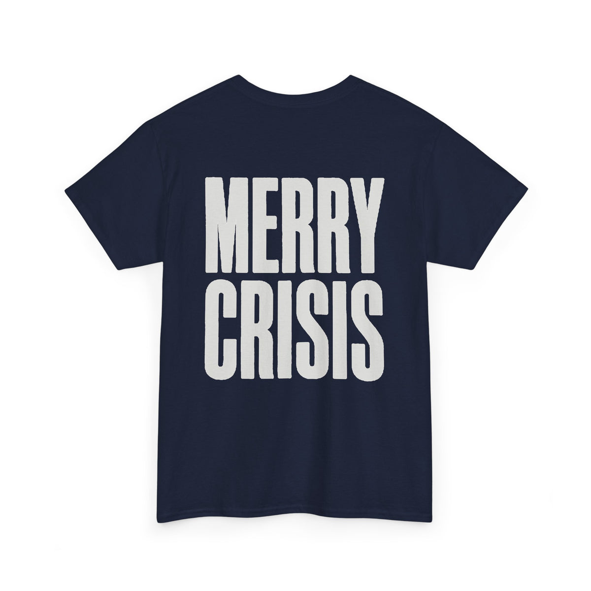 No ShopCo Merry Crisis T-shirt, white graphic – photo 14