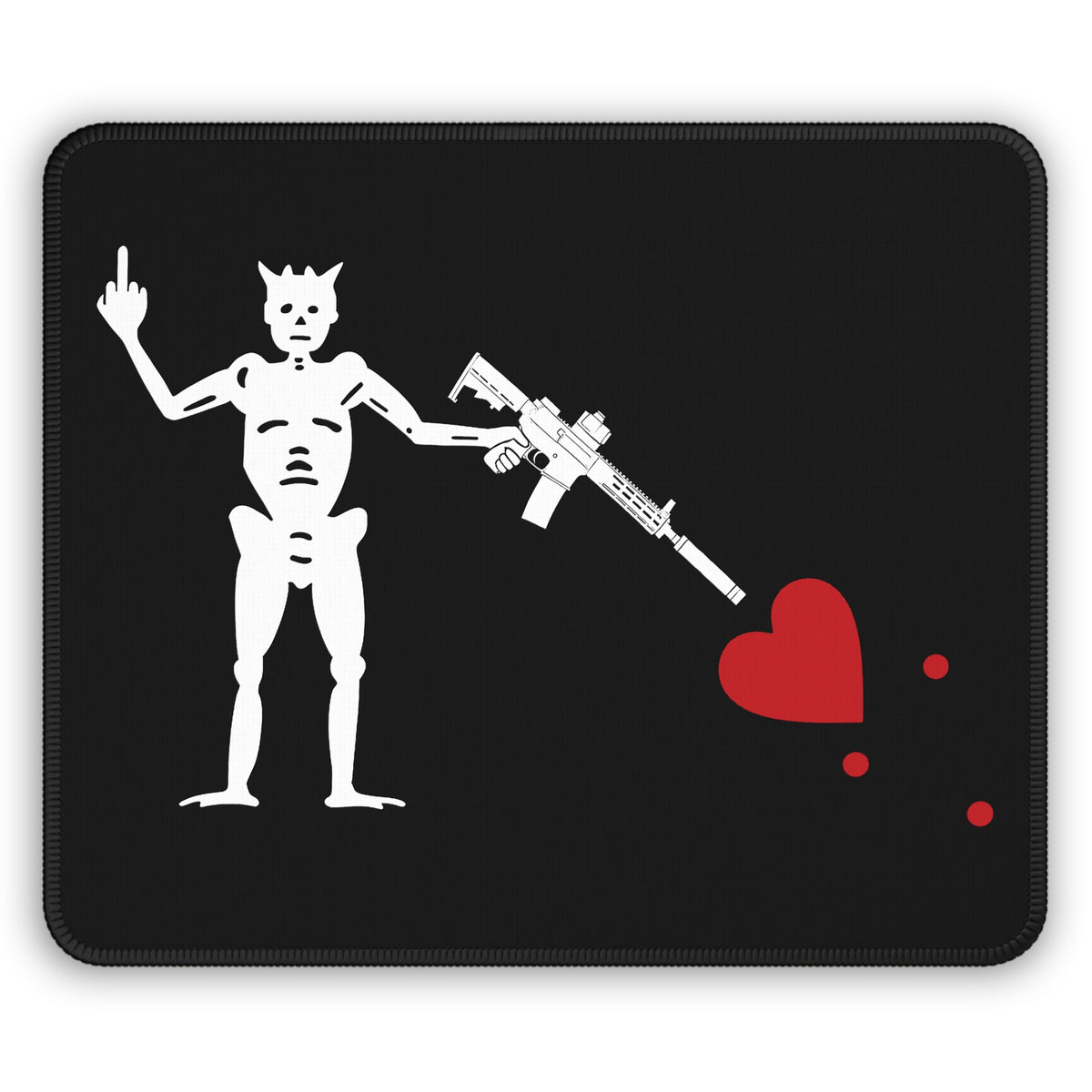 No ShopCo NFA Pirate gaming mouse pad, Bird Edition