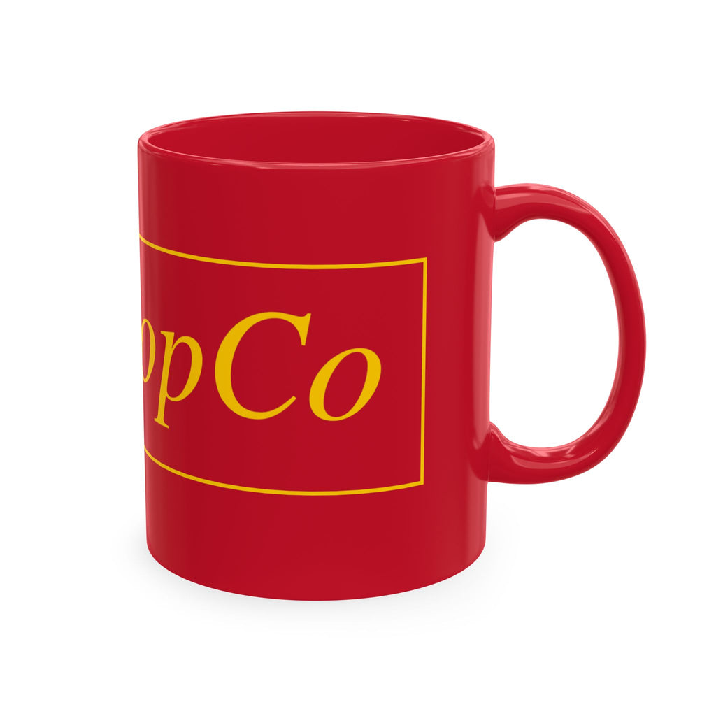 No ShopCo Logo 11oz mug, yellow logo – photo 48