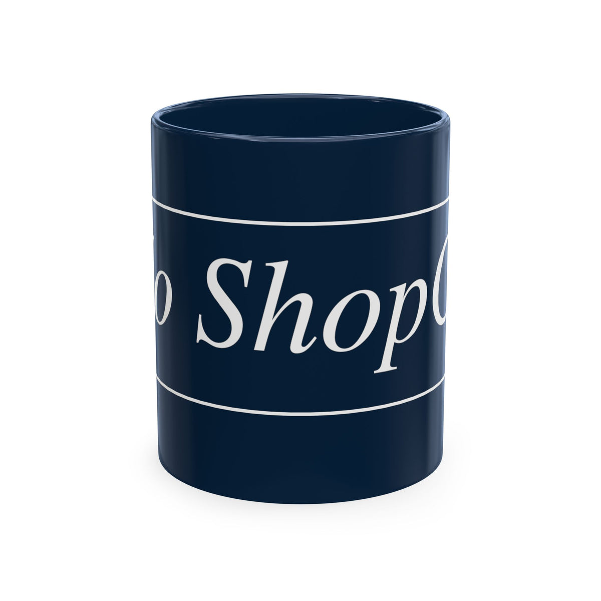 No ShopCo Logo 11oz mug, white logo – photo 10