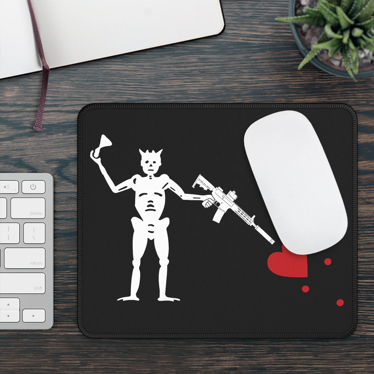 No ShopCo NFA Pirate mouse pad, Hourglass – photo 3