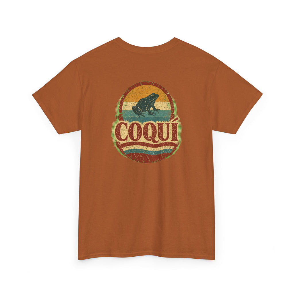No ShopCo Puerto Rican Coquí T-shirt, orange logo – photo 28
