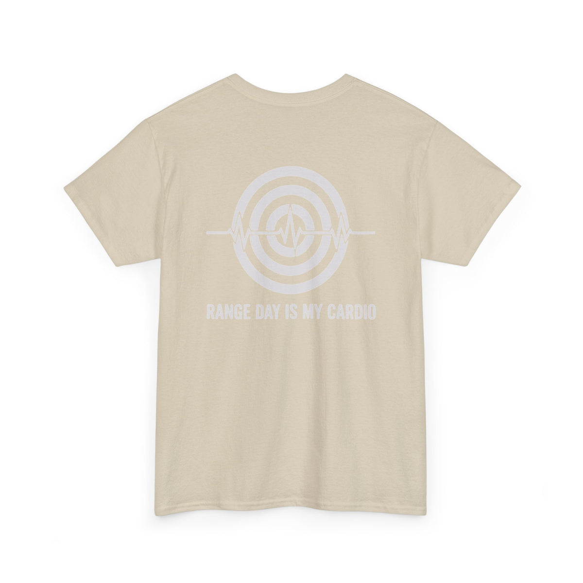 No ShopCo Range Day Is My Cardio T-shirt, white graphic – photo 9