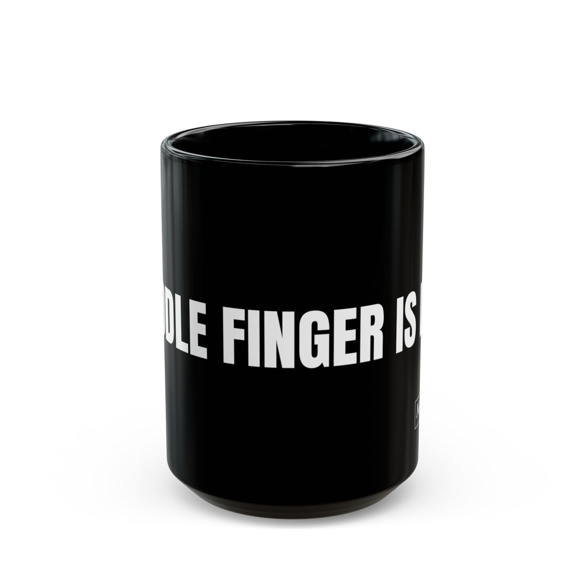 No ShopCo Middle Finger Is Life black mug – photo 2