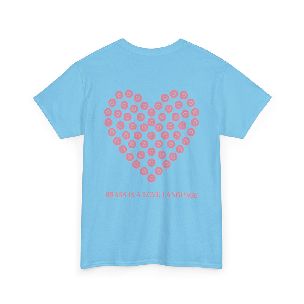 No ShopCo Brass Is A Love Language T-shirt, pink – photo 26