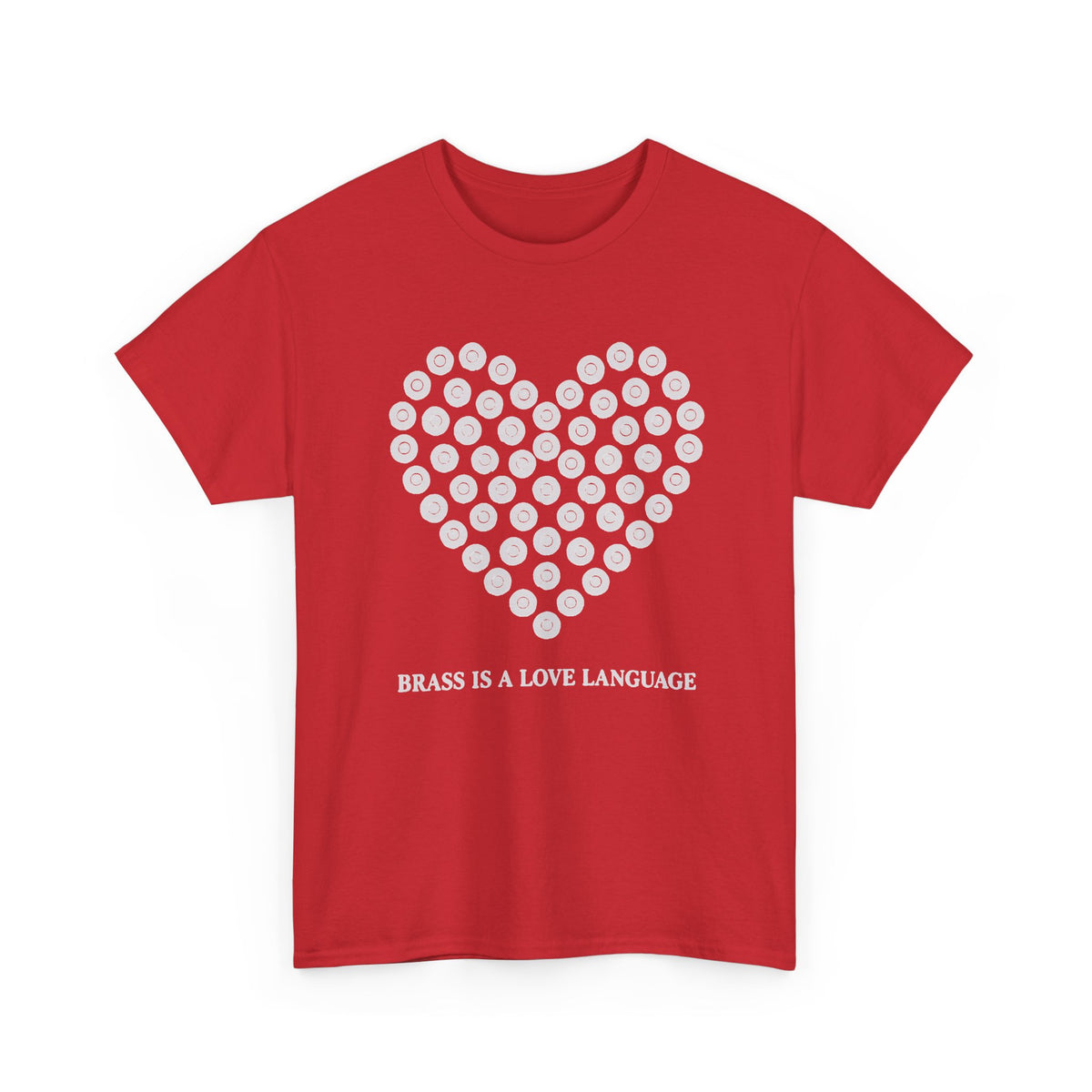 No ShopCo Brass Is A Love Language T-shirt, white front graphic – photo 6