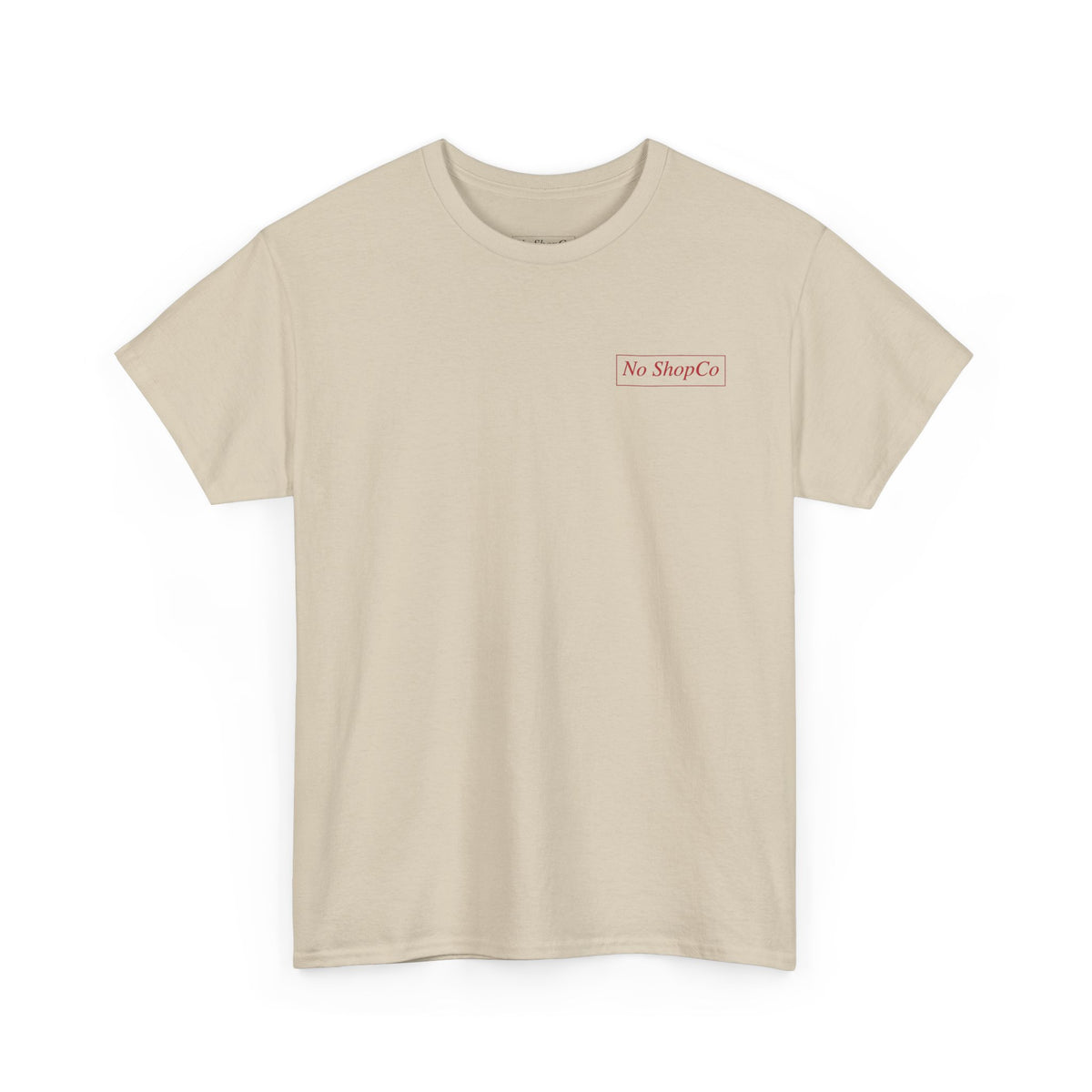 No ShopCo Ethyl T-shirt, red logo – photo 4