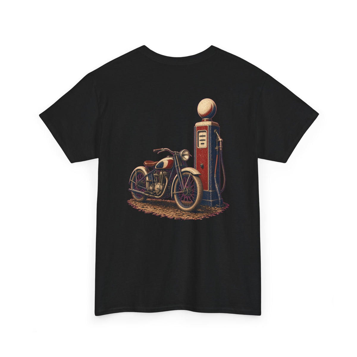 No ShopCo motorcycle & gas pump T-shirt – photo 13