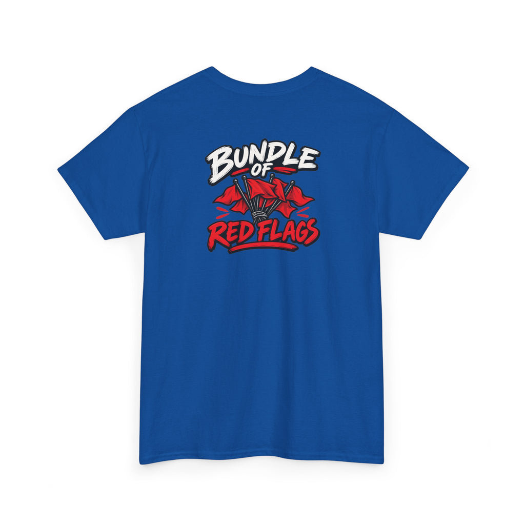 No ShopCo Bundle of Red Flags T-shirt, white logo – photo 11
