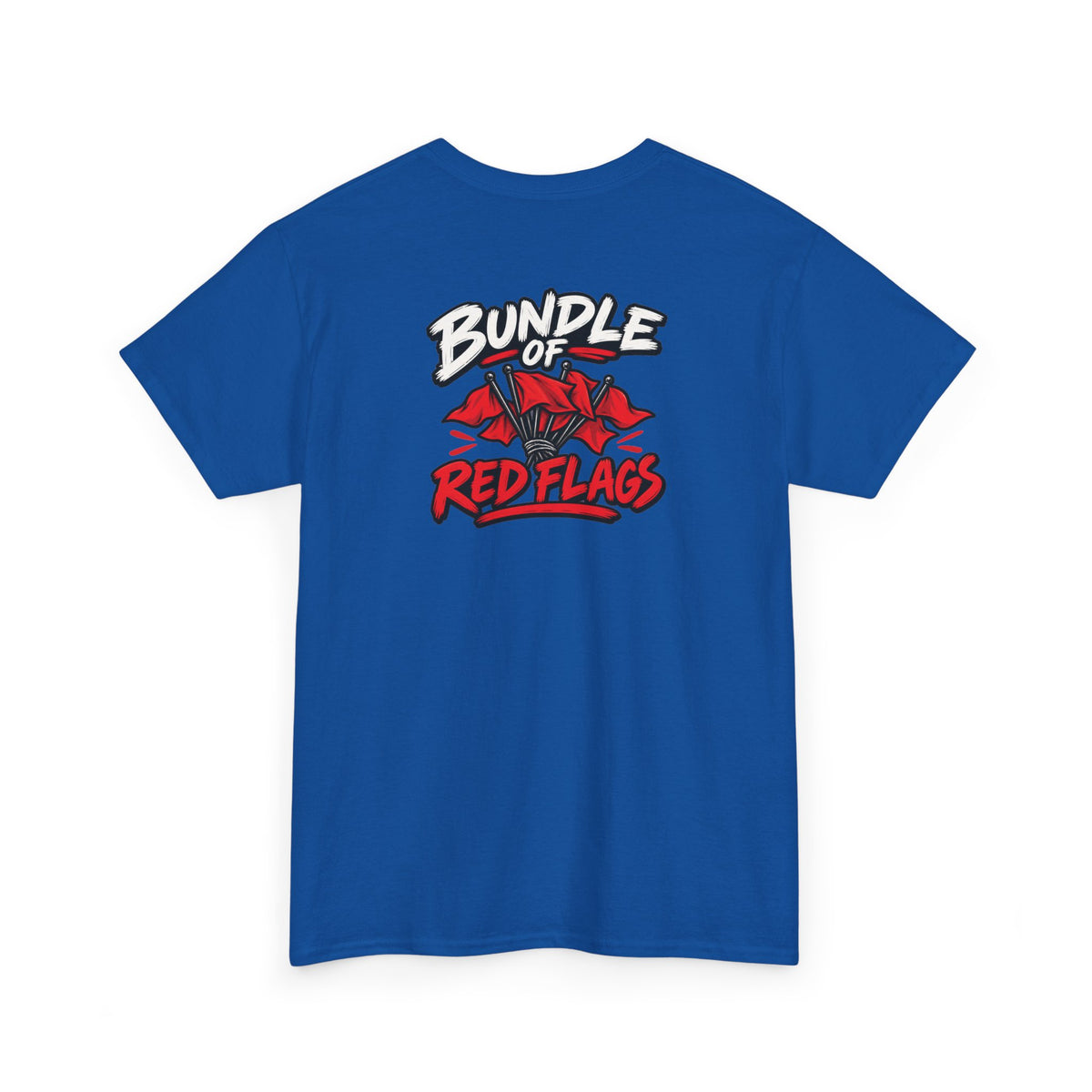 No ShopCo Bundle of Red Flags T-shirt, white logo – photo 11