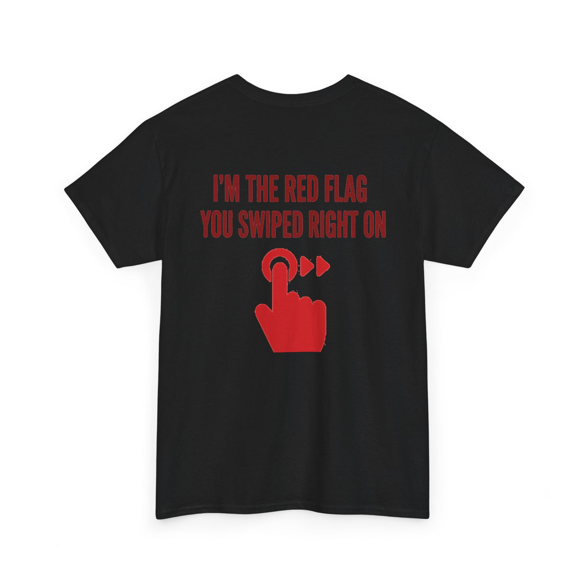 No ShopCo Red Flag T-shirt, red graphic – photo 16