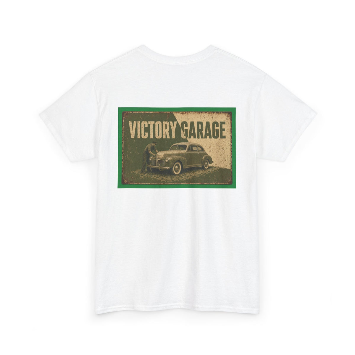 No ShopCo Victory Garage retro automotive T-shirt – photo 2